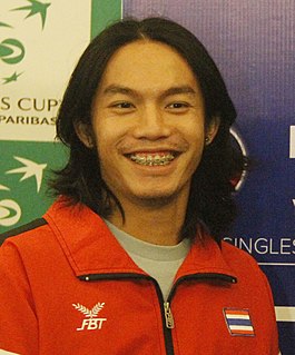 Jirat Navasirisomboon Thai tennis player