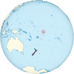 Położenie Tokelau