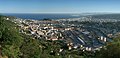 English: View from the Nice Observatory, northeast. Français : Vue depuis l'Observatoire de Nice, au nord-est de la ville.