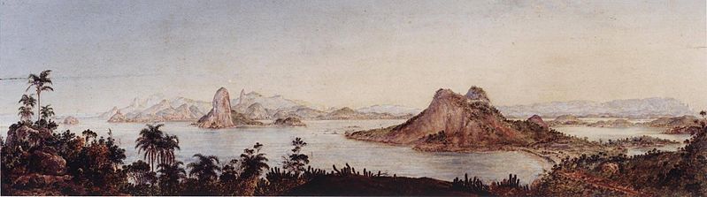 File:Nicola Antonio Facchinetti - Vista da entrada da baía do Rio de Janeiro 1883.jpg