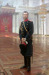 Nicolas II of Russia by Iliya Repin