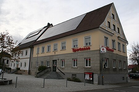 Niederraunau Allgäuer Straße 10 ehemaliges Rathaus