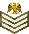 Staff sergeant (Nigerian Army)※