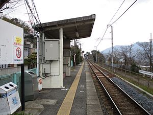 Nishi-Kaseda Station Platform.jpg