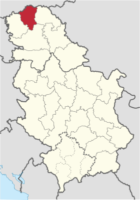 Localisation de Bačka septentrionale