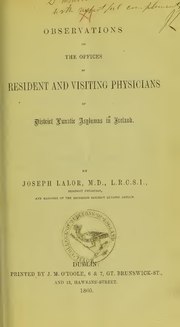 Thumbnail for File:Observations on the offices of resident and visiting physicians of district lunatic asylums in Ireland (IA b22347690).pdf