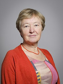 Official parliamentary portrait, 2019 Official portrait of Baroness Valentine crop 2.jpg