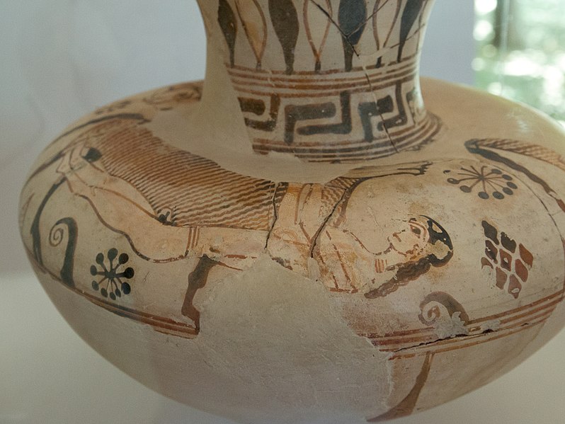 File:Oinochoe, Proto-Attic, Odysseus, 675-650 BC, AM Aegina, MA 1754, 176237.jpg