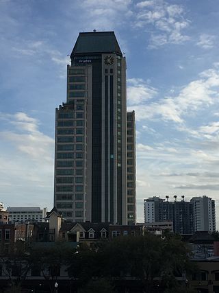 <span class="mw-page-title-main">Priatek Plaza</span> 28-story skyscraper located at 200 Central Avenue in downtown St. Petersburg, Florida