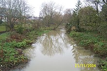 Bulstake Stream at New Botley. Oxford, Bulstake Stream, New Botley - geograph.org.uk - 67674.jpg