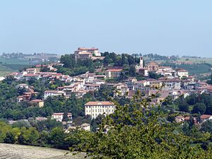 オッツァーノ・モンフェッラートの風景