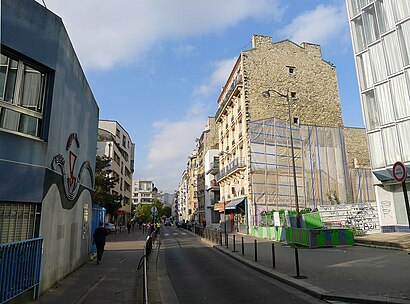 Comment aller à Rue du Château-des-Rentiers en transport en commun - A propos de cet endroit