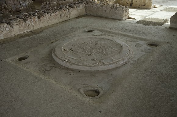 Foyer in the Throne room of the Palace of Nestor