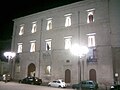 Foto notturna del Palazzo Granafei-Nervegna