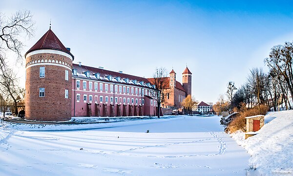 The Lidzbark Warmiński Castle is considered to be a great artistic and historical value