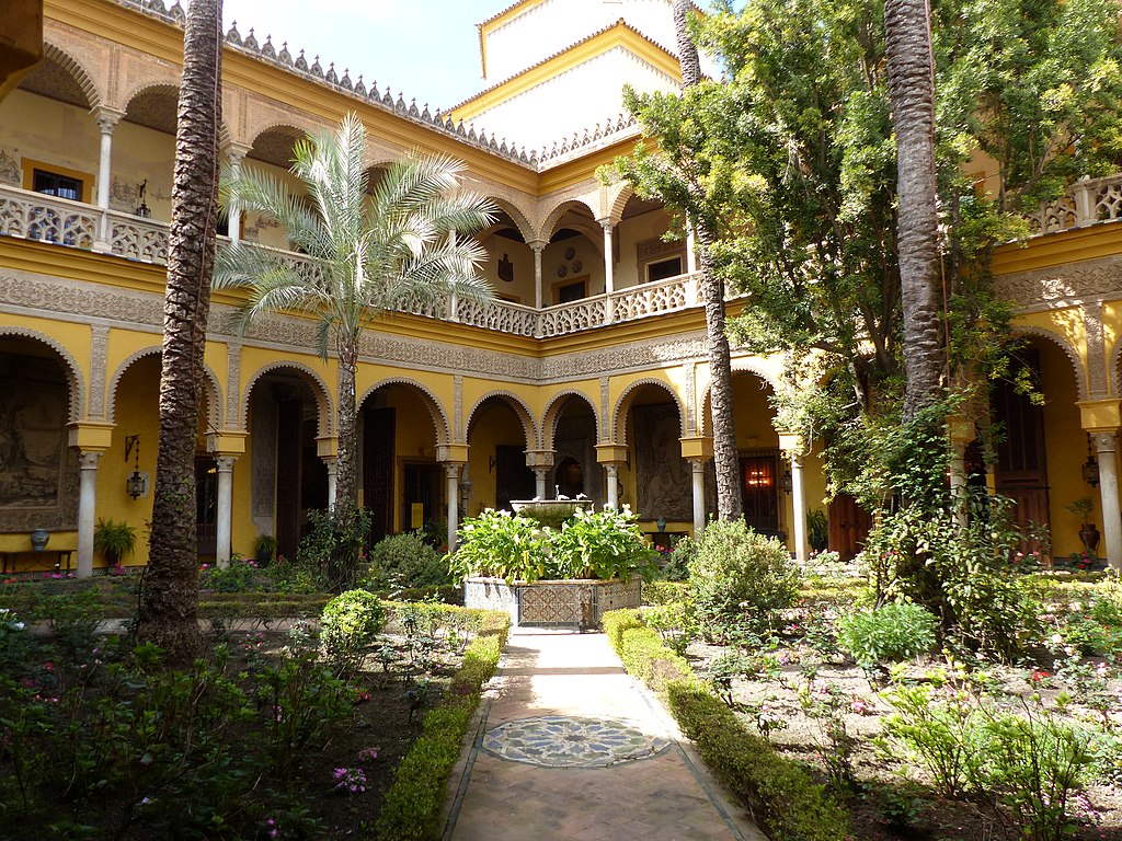 Patio du Palacio de las Dueñas de Sevilla - Photo de Benjamín Núñez González