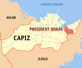 Kaart van President Roxas