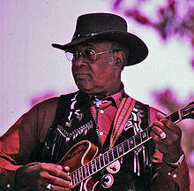 Phillip Walker na Long Beach Blues Festival, 2000