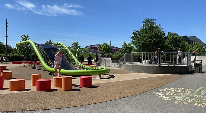 Playground at Lansdowne Park