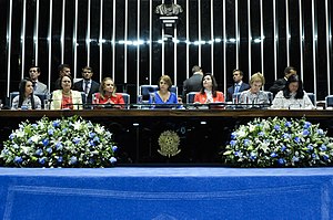 Laura Carneiro Mesa Diretora da Câmara Dia Internacional da Mulher