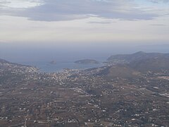 Porto Rafti von Westen