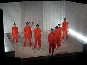 Gostovanje predstave Neustrašive - kao i sve slobodne djevojke (Tanja Šljivar) Deutsches teatra iz Berlina na sceni Raša Plaović, 30. maj 2019.