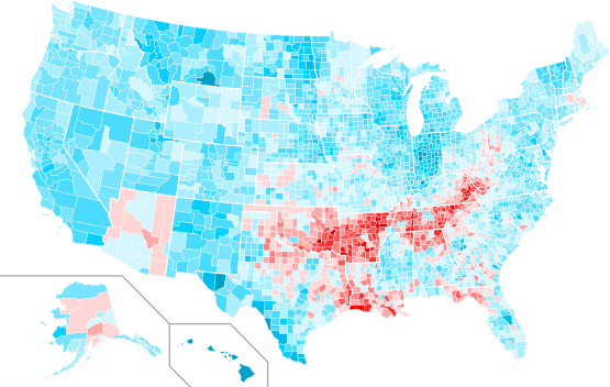 File:Presidential Elections 2004-2008 Swing in County Margins.svg