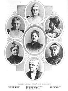 Presidents of the Chicago Woman's Club. Presidents of the Chicago Woman's Club.jpg