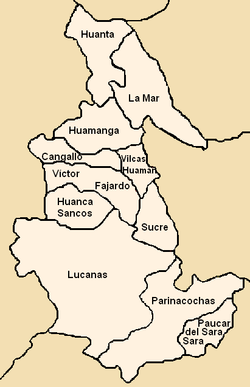 Provinces of the Ayacucho region in Peru.png