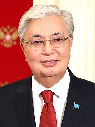 <span class="mw-page-title-main">Kassym-Jomart Tokayev</span> Second President of Kazakhstan since 2019