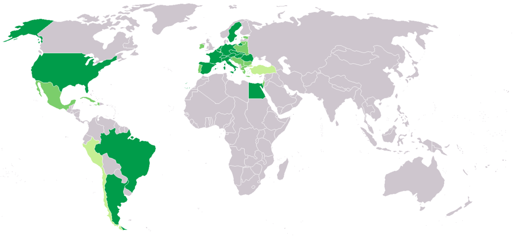 1934 FIFA World Cup qualification participants