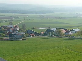 View of Rödlas from the observation tower