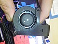 Replicator 2 fan with duct.JPG