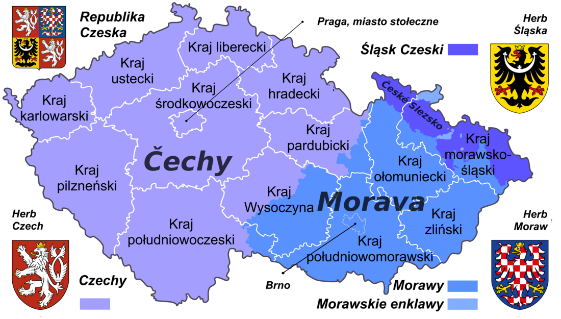 Krainy historyczne Czech