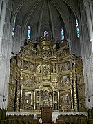 Juan de Juni bidrog til altarstykke i domkyrkja i El Burgo de Osma.
