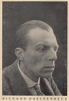 Richard Hülsenbeck in 1920