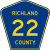 Richland County Route 22 ND.svg