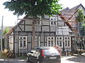 Half-timbered gabled house