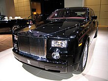 Rolls-Royce Phantom identical to the Centenary Edition (front view) Rolls-Royce Phantom Series I (IAA 2007).jpg