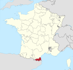 Местоположение във Франция, 1789 г.