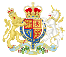 Description de l'image Royal Coat of Arms of the United Kingdom (Variant 2).svg.
