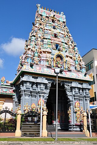 <span class="mw-page-title-main">Sri Ruthra Kaliamman Temple</span> Hindu temple in Singapore