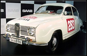 Post-1965 Saab 96-based Sport with long nose