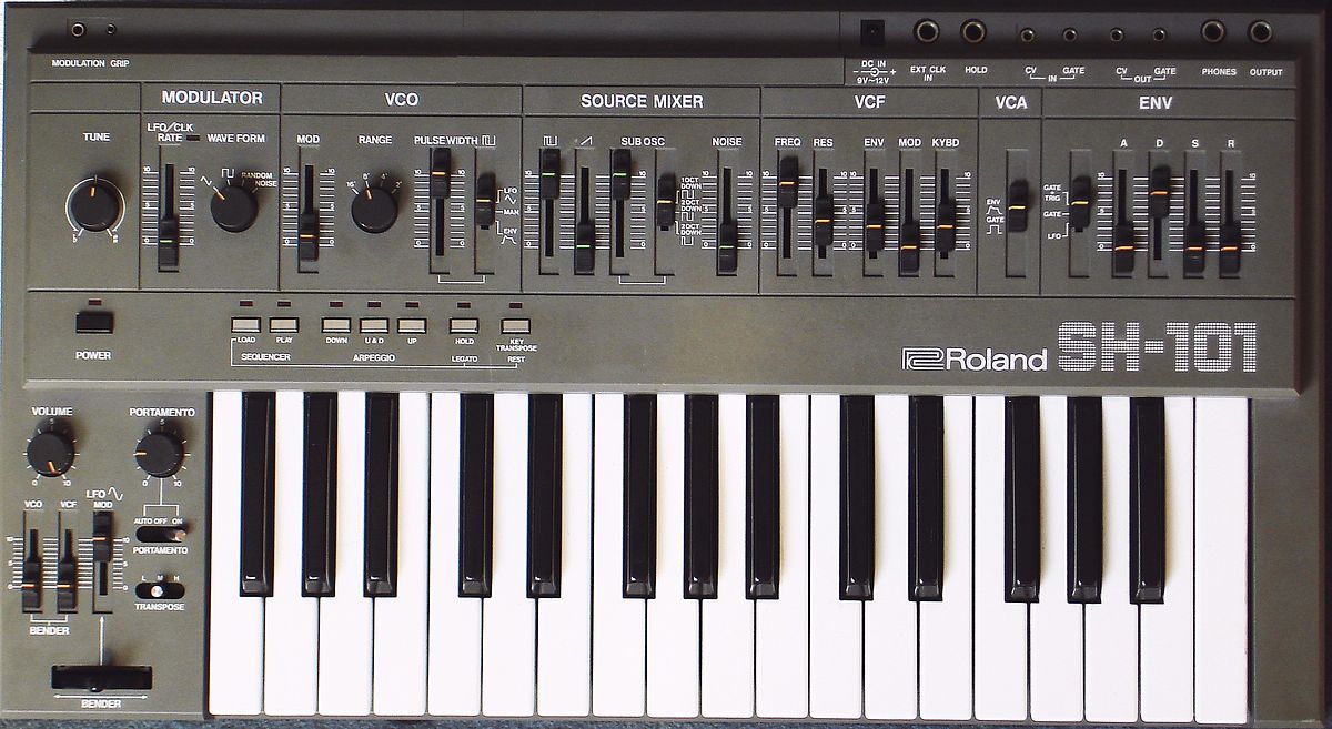 買う☆ Roland ローランド SH-101 シンセサイザー 取扱説明書有り 元箱付き 中古 220507M4119 ローランド