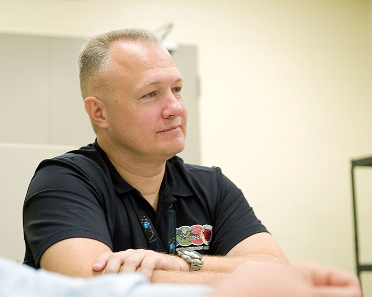 File:STS-135 Hurley participates in tools and repair kits training session.jpg