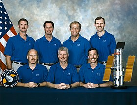 Left to right - Front: Bowersox, Hawley, Horowitz; Back: Tanner, Harbaugh, Lee, Smith