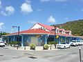 Gustavia — Post office (corner and signs)