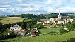 Skyline of Sainte-Colombe-sur-Gand