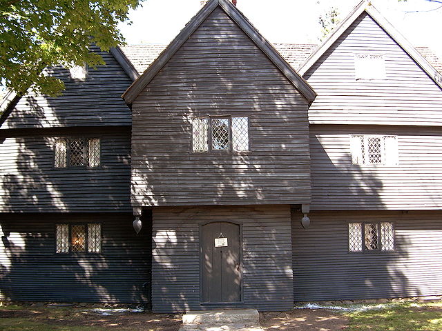 Corwin House, Salem, Massachusetts, built ca. 1670, First Period English