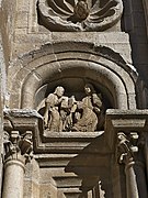 San Pablo y San Juan, Puerta del Obispo (Catedral de Zamora).jpg